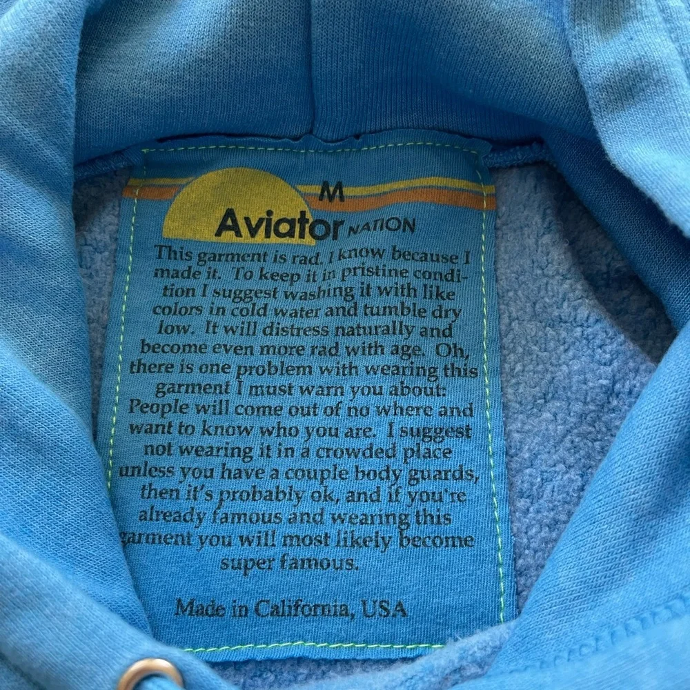 AVIATOR NATION Rolling Stone hoodie - Picture 8 of 10